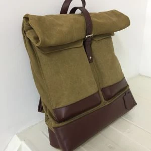 Canvas lether hnab nqa khoom rau cov tub