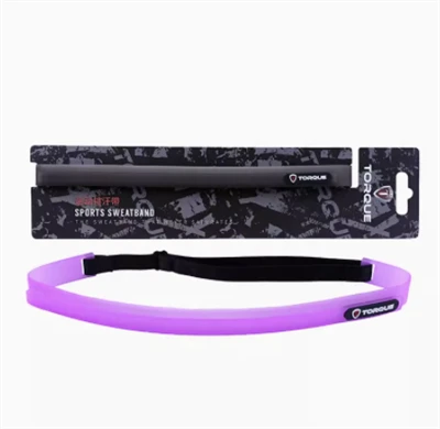 Silicone Sweatband Rau Fitness lossis Kev Ua Si